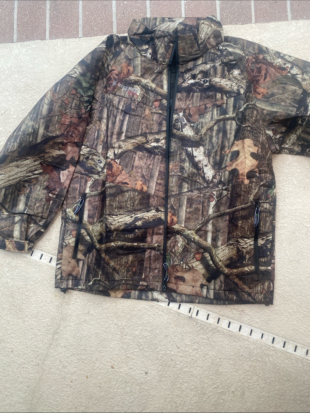 Frogg Toggs Men’s Camouflage Raincoat - Brown/Green